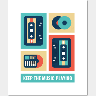 Retro Music Posters and Art